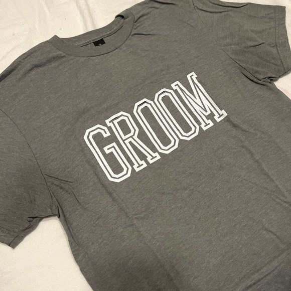 Groom shirt ! Wedding day shirt Rehearsal dinner shirt - Picture 1 of 2
